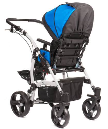 JUNIOR Plus (Джуниор) с литыми колесами, 2 размер, коляска инвалидная в том числе для детей с ДЦП фото 4