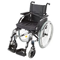 Action 2 ширина 43 и 48 см (без подушки) кресло коляска инвалидная с ручным приводом
