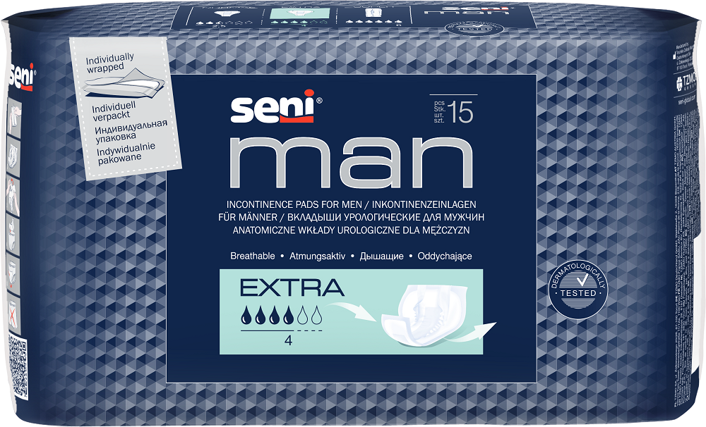 Вкладыши урологические для мужчин Seni man normal по 15 шт. Прокладки мужские урологические Seni man normal. Вкладыши урологич сени мужские Экстра. Seni урологические вкладыши для мужчин Seni man Extra 15 шт.