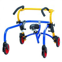 Плуто мини с сиденьем и переднем. стопором.Rebotec роллатор для детей в том числе ДЦП