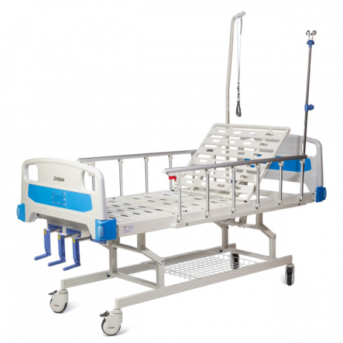 А 33 кровать медицинская с регулировкой по высоте, механическая фото 2