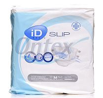 Подгузники для взрослых iD Slip Basic M 30 шт (70-130см) 1400мл