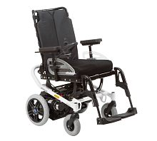 А-200. (базовая комплектация+ поясной ремень) ОТТО БОКК. Кресло - коляска с эл.прив ширина 40 см