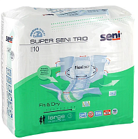 Подгузники Сени Трио Аир Large р.3, №10 тяжелая степень недержания