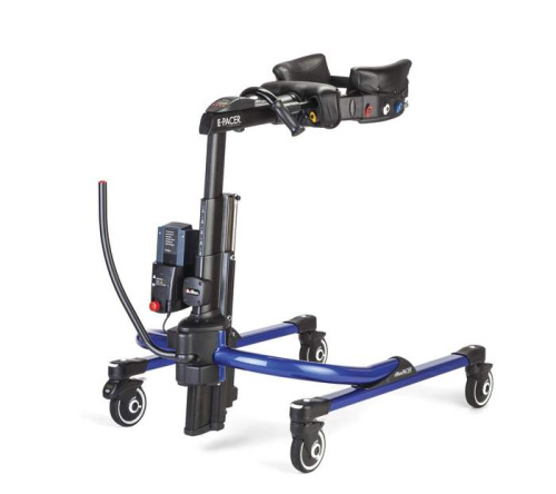 Е-Пейсер (ТРАМ) тренажер ходьбы инвалидов с электроподъемником (ходунки) фото 4