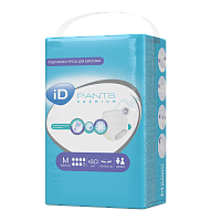 Трусы для взрослых iD Pants Premium M 30 шт (80-120см) 2000мл