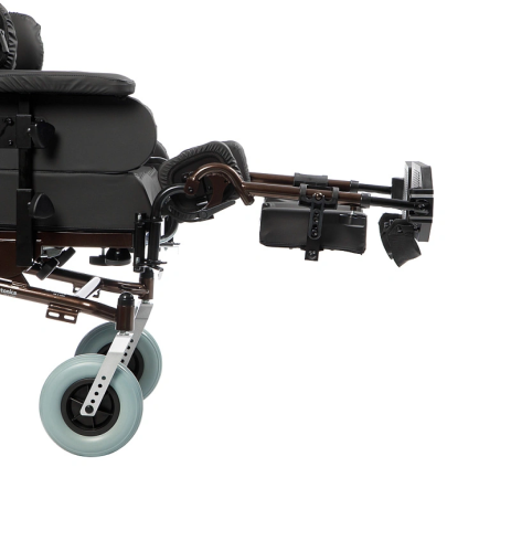 Delux 570 (600, PU/18) кресло-коляска инвалидная с доп. фиксацией головы и тела ком/прог фото 5