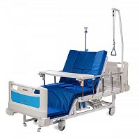 Кровать электрическая ЮКИ А35 (с кардиокреслом, саноснащением, матрасом и ванночкой для мытья головы