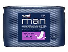 Вкладыш урологический для мужчин Seni MAN super № 20 шт - 1 упаковка