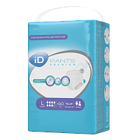 Трусы для взрослых iD Pants Premium L 30 шт (100-140см) 2200мл