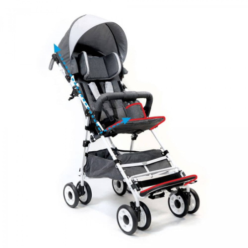 Pegaz кресло  коляска "трость" для детей инвалидов в том числе с ДЦП фото 4
