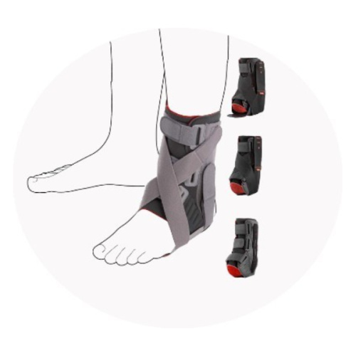 Ортез голеностопный Ottobock для трехэтапной реабилитации Malleo TriStep правый 50S8L