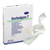 SORBALGON/ Сорбалгон Т - 30 см. № 1 Повязки из волокон кальция-альгинат