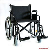 Кресло-коляска с усиленной рамой 711AE-51  ширина 56 см