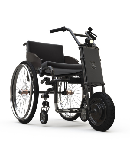 Электроприставка к креслу-коляске UNAwheel Maxi 12 A фото 2