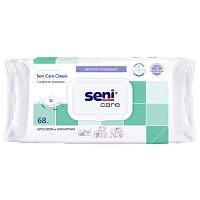 Влажные салфетки для ухода за чувств. телом, sensitive с алоэ и аллантоином № 68