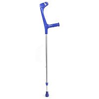 Костыль с опорой под локоть 222 KL малиновый - Standart до 140 кг (Ergo-Grip)