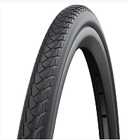 Покрышка (шина для к/коляски) Schwalbe 24х1" (25-540) Marathon Plus, цвет черный