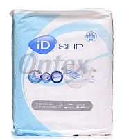Подгузники для взрослых iD Slip Basic L 30 шт (100-160см) 1600мл