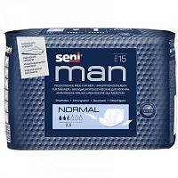 Вкладыш урологический для мужчин Seni MAN normal № 15 шт - 1 упаковка