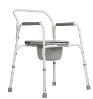 Кресло - стул TU1 с санитарным оснащением, без колес