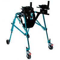 Мега  921, рост 130 - 150 см Ходунки с доп. фиксацией тела в том числе с ДЦП