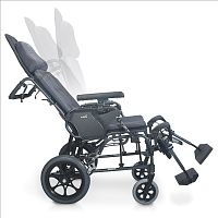 Ergo 500 F 10 WB - 18" (ширина сиденья 45,5) кресло-коляска с доп. фиксацией головы и тела