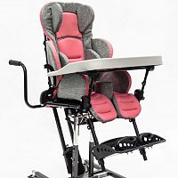 ДЦП Кимба Нео комнатная р. 2, зелено/сер.,оснащ. регул. подгол., ручка огр. с чехлом..