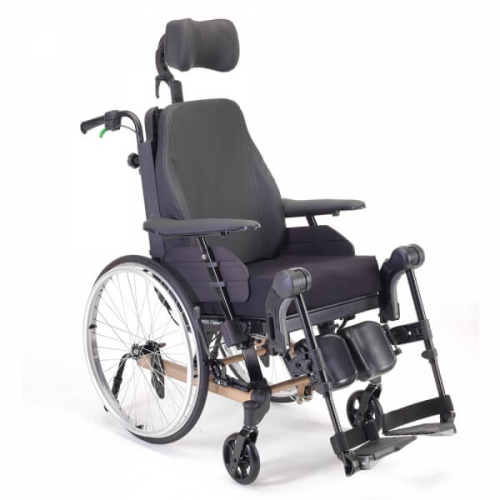 Rea  Clematis (38,43,48 см), кресло коляска инвалидная с доп. фиксацией головы и тела ком/прог