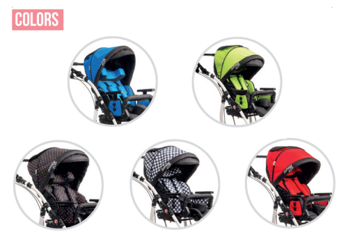 JUNIOR Plus (Джуниор) с литыми колесами, 2 размер, коляска инвалидная в том числе для детей с ДЦП фото 10