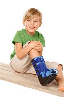 Шина (тутор) на голеностопный сустав и стопу MEDI WALKER BOOT (деротац.сапожок детский) арт896D