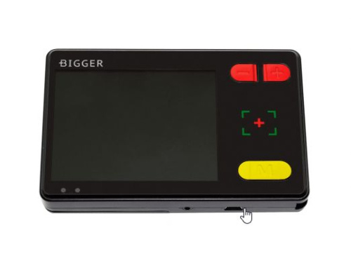 Электронный ручной видеоувеличитель Bigger B3-35TV 3,5", увеличение 2-32 крат, 26 цветовых режимов