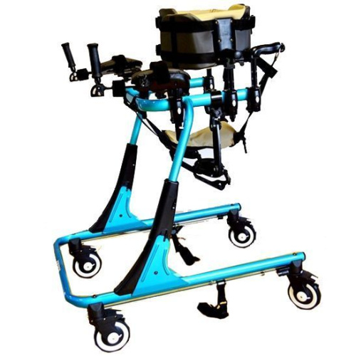 Мега  3000, рост 130 - 195 см, до 90 кг, Ходунки с доп. фиксацией тела в том числе с ДЦП фото 2