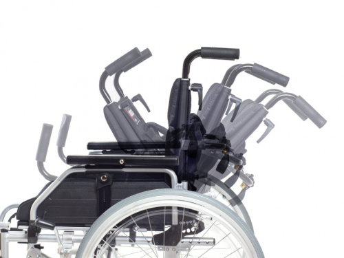 TREND 70 (Recline 500) кресло коляска инвалидная с ручным приводом фото 4