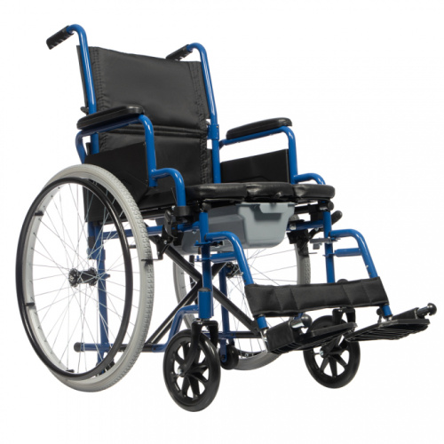 Кресло - коляска с санитарным оснащением TU 55