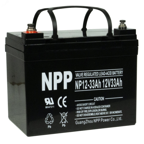 Аккумуляторная батарея NPP NP12-3312V33Ah(комплект 2 шт)