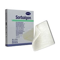 SORBALGON/ Сорбалгон 10 х 10 см - 1 шт. Повязки из волокон кальция-альгинат