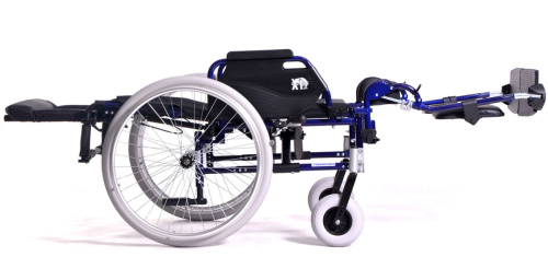 Vermeiren Eclips Х4+ 90° кресло - коляска с легкой, алюминиевой, регулилируемой рамой фото 2