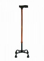 Трость с четырьмя ножками 8411 (с малым основанием)