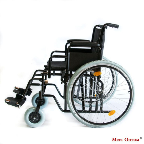 711AE-51  (56,61)  кресло коляска инвалидная с ручным приводом комнатная/ прог фото 3